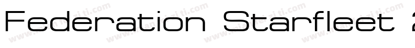 Federation Starfleet 2字体转换
